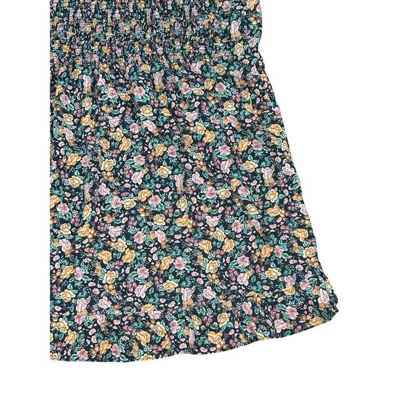 Old Navy Fit & Flare Sleeveless Floral Print Linen Blend Cami Dress XXL Bohemian - Picture 11 of 13